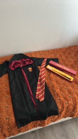 Harry Potter and wand