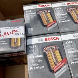5x Oil Filter Bosch 3323 Fits Mitsubishi Lancer