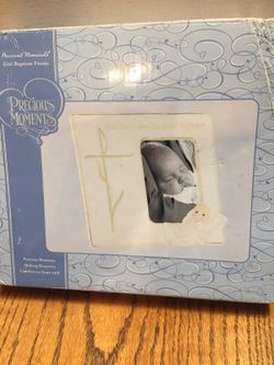 Precious Moments Baptism Frame