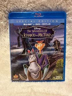 Disney The Adventures of Ichabod and Mr. Toad Blu-ray