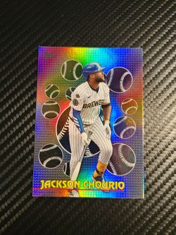 Topps 2026 Series 2 Jackson Chourio Titans of the Game Insert #TOG-31 Brewers