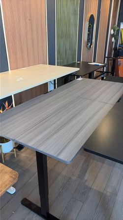 63” Gray Standing Desk & Defects