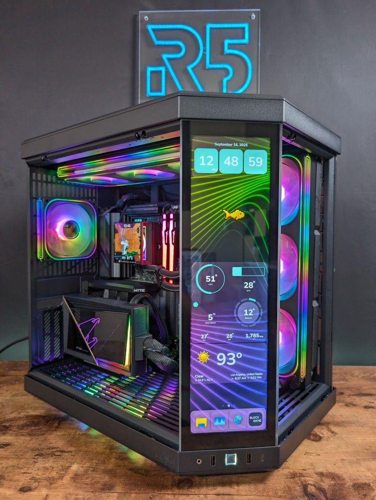 RTX 5080 // Ryzen 9 9900x3D // 64GB DDR5 // 2TB Gen5 NVMe // WiFi