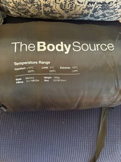 The Body Source Mummy Sleeping Bag