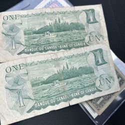 1973 Old Bill. Canadá. One  Dollar 