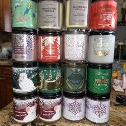 Single Wick Candles $15 Each 