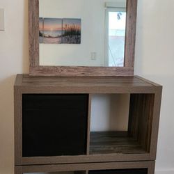 Mirror and Shelf 