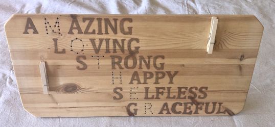 Mother’s wood sign