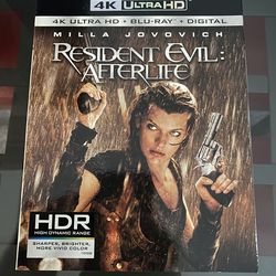 Resident evil afterlife 4k uhd new no digital code