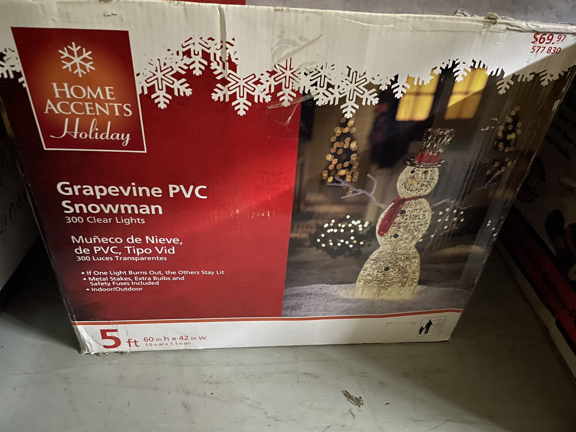 Home Accents Snowman