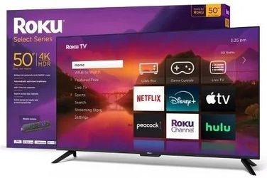 50" Roku Select Series 4K LED HDR Smart 50R4A4/50R4A5/50BA