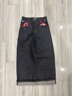 Baggy Japanese Raw Denim Quail Jeans