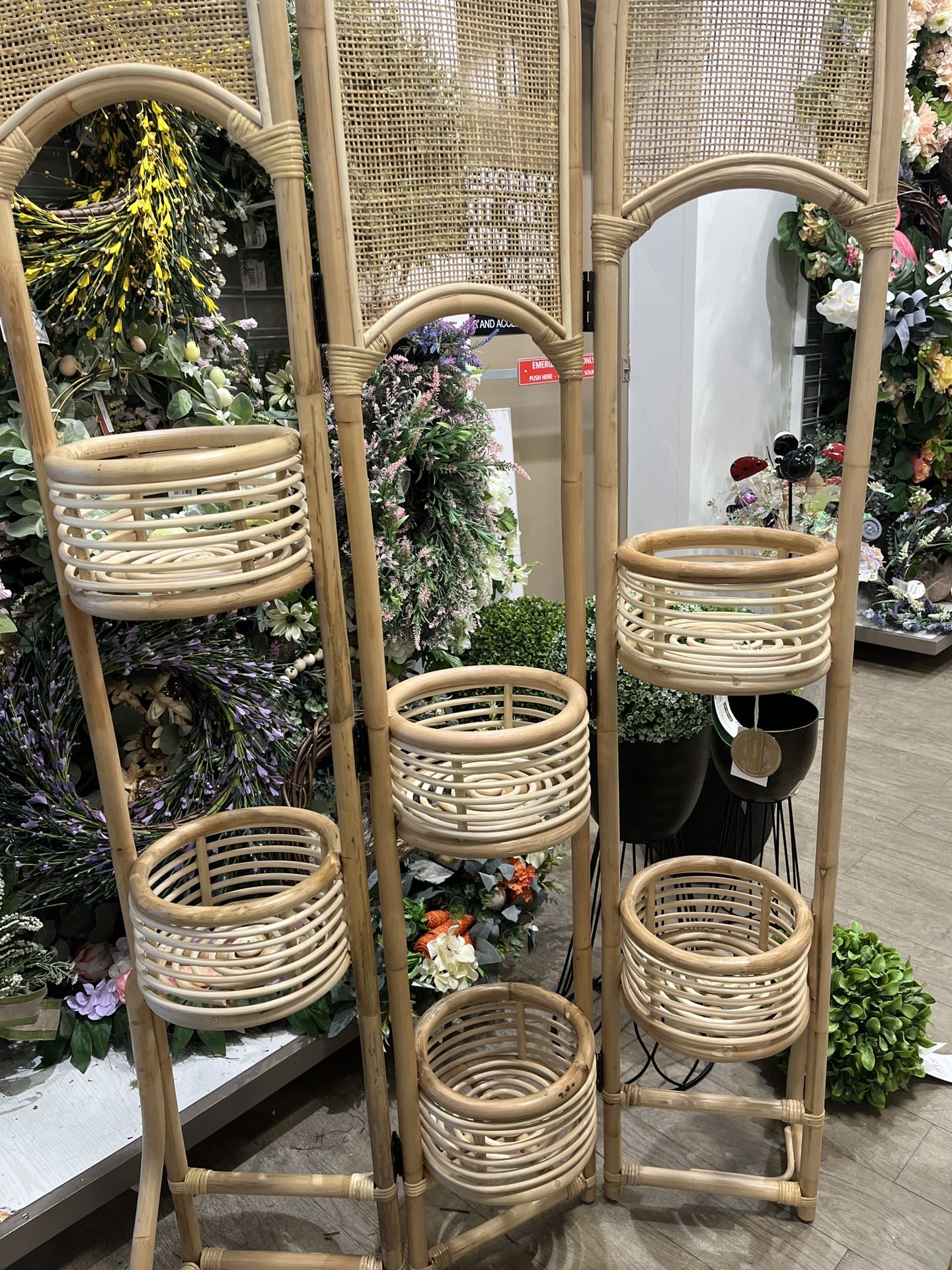 Rattan Plant Stand