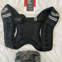 6 lb Zelus Womans Weighted Vest new