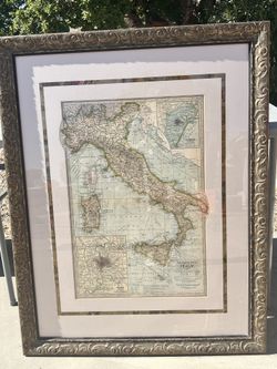 Z Gallerie Large framed picture Italy