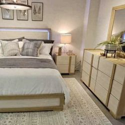 New 4pc bedroom set In box Buy now pay later $39 down