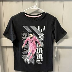 New Messi Soccer Shirt Boys Size 10/12