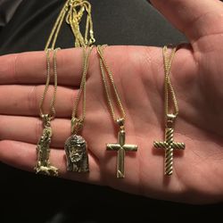 10k Necklaces Real Gold Not Played