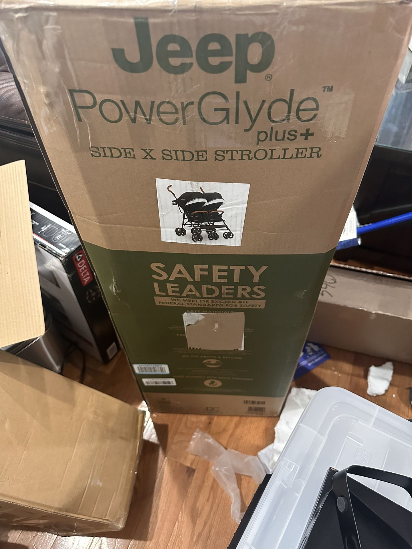 Jeep Power Glyde plus side x stroller