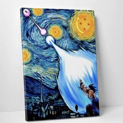 Dragon Ball Z Starry Night Framed Artwork 