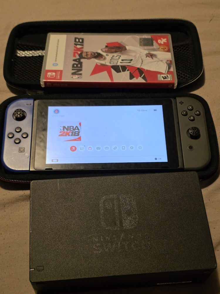 Nintendo Switch With NBA 2k18