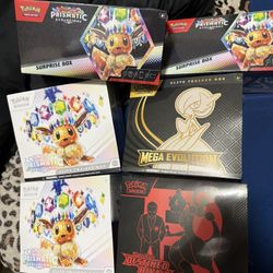 Pokemon ETBs And Suprise Boxes