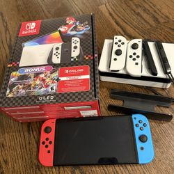 Nintendo Switch OLED Mario Kart Bundle