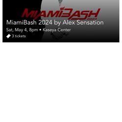 Alex Sensation Bash Tickets -(3)
