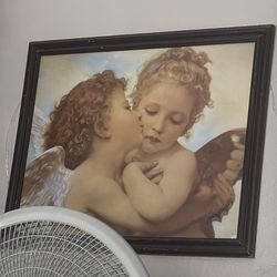 Angel framed picture