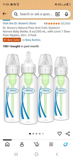 Dr Browns anti colic baby bottle