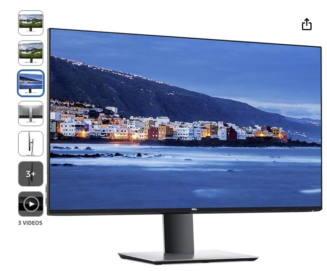 Dell 32 Inch 4K UHD 2160P LED Lit Monitor