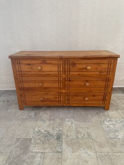 Soild wood dresser