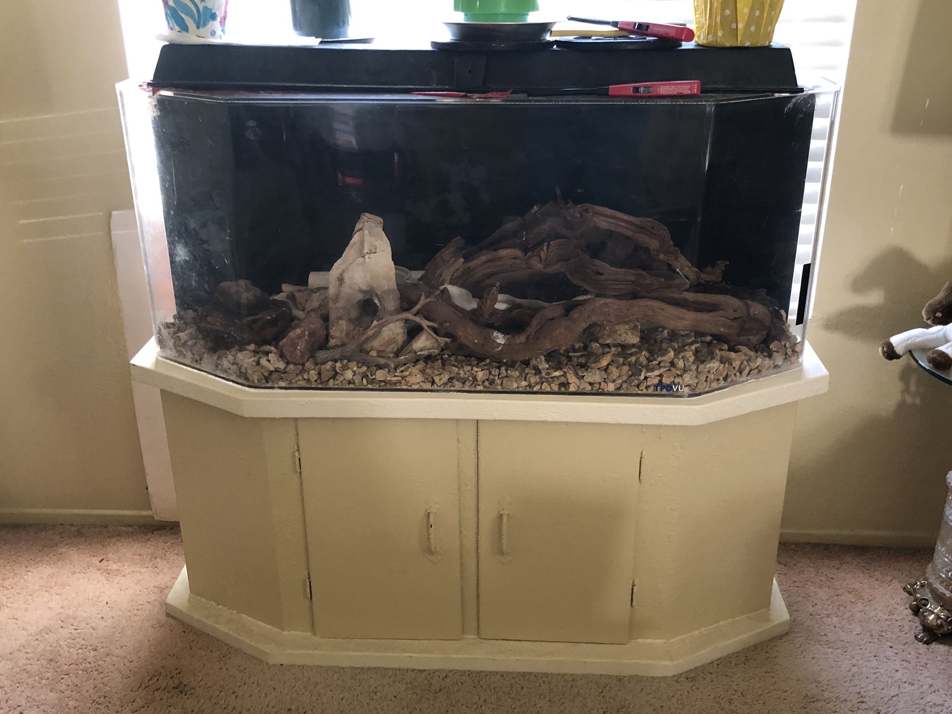 Fish Tank Or Snake Tank Aquarium And Stand OBO
