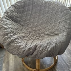 Papasan chair & Cushion