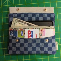 Denim Wallet, Handmade