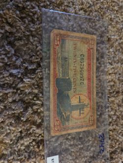 1(contact info removed) 25 cent US Military payment certificate