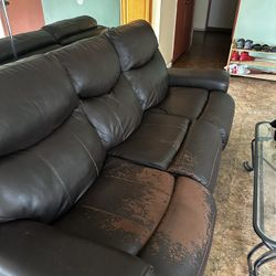 Electric Recliner Sofa (free) 
