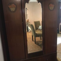 Antique wardrobe $250 