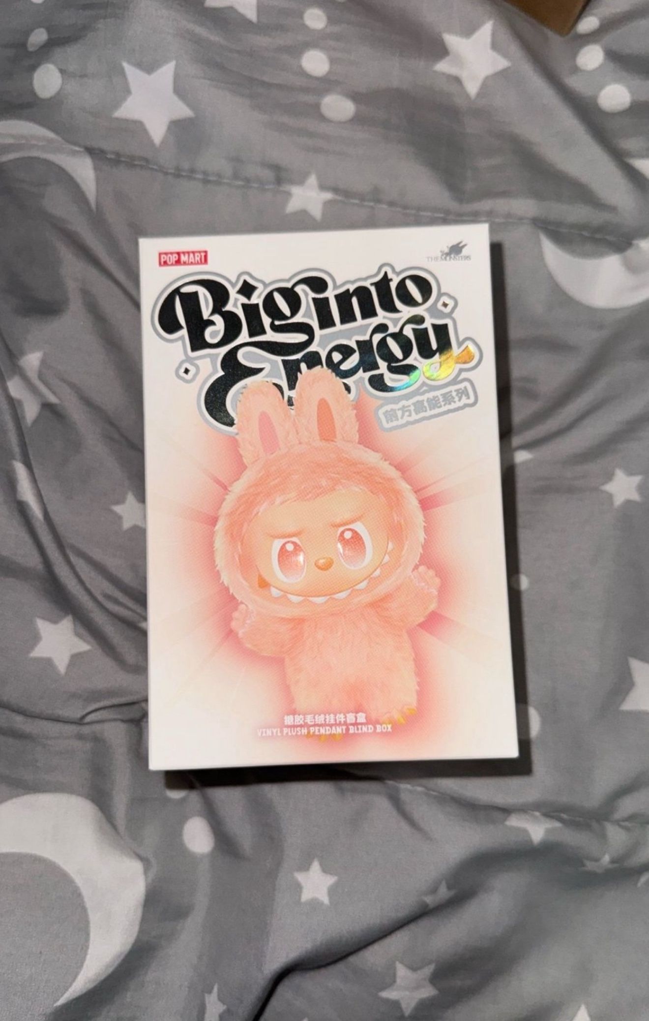 Big Into Energy Labubu Unopened
