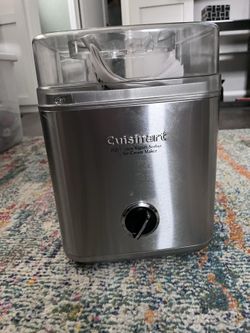 Cuisinart Pure Indulgence 2 Quart Frozen Yogurt-Sorbet & Ice Cream Maker