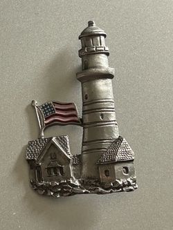 Spoontiques Lighthouse Lapel Pin