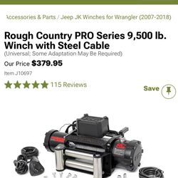 Winch /Light Mount Read Description 