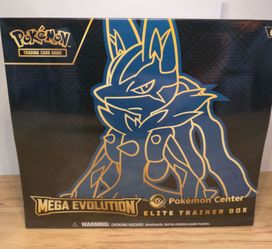 Mega Evolution Pokemon Center Elite TrainerBox Lucario
