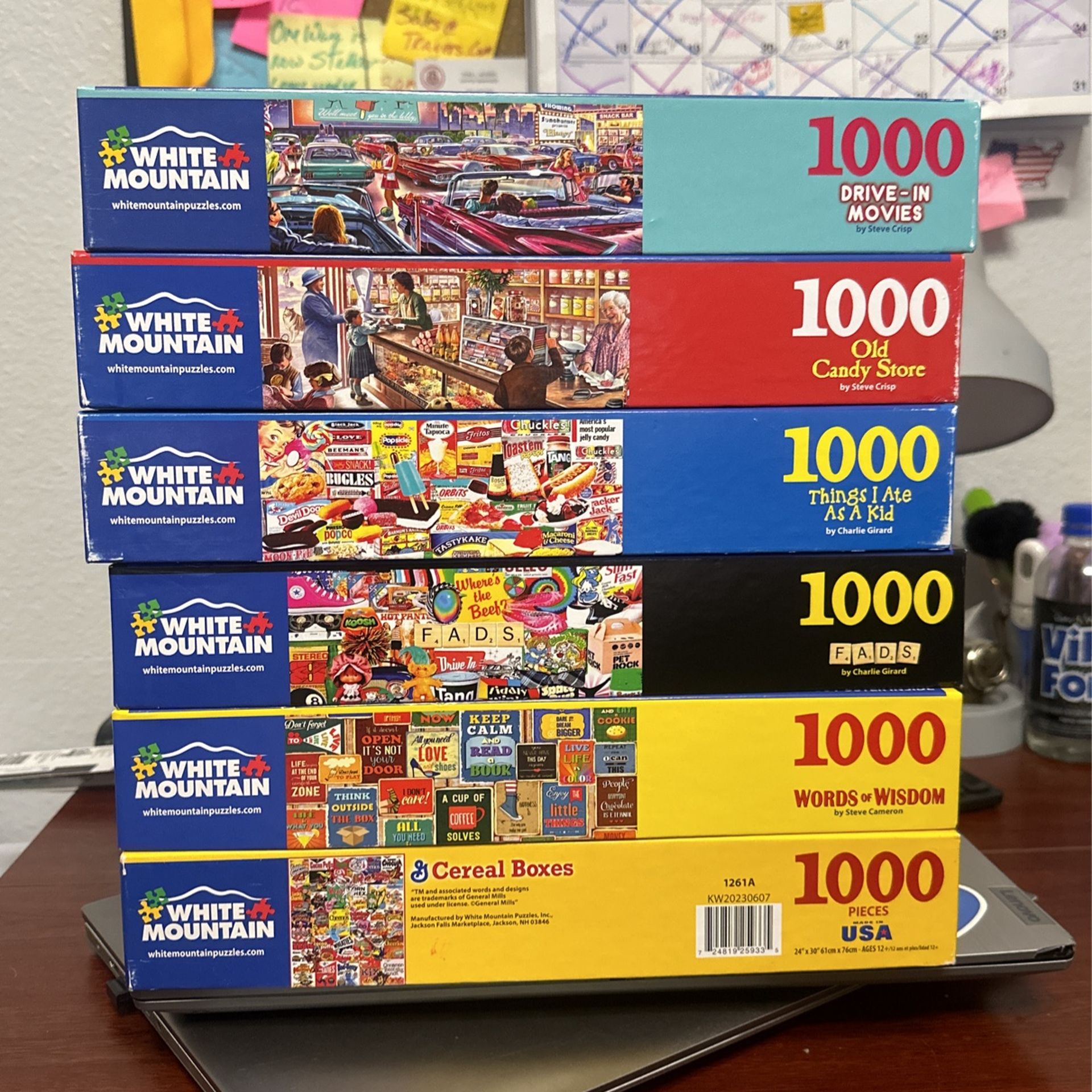 White Mountain 1000 Pc Puzzles
