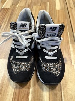 Women Cheetah Print New Balance 10.5