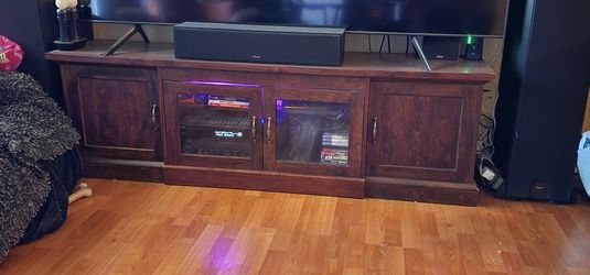 Walnut Entertainment Center