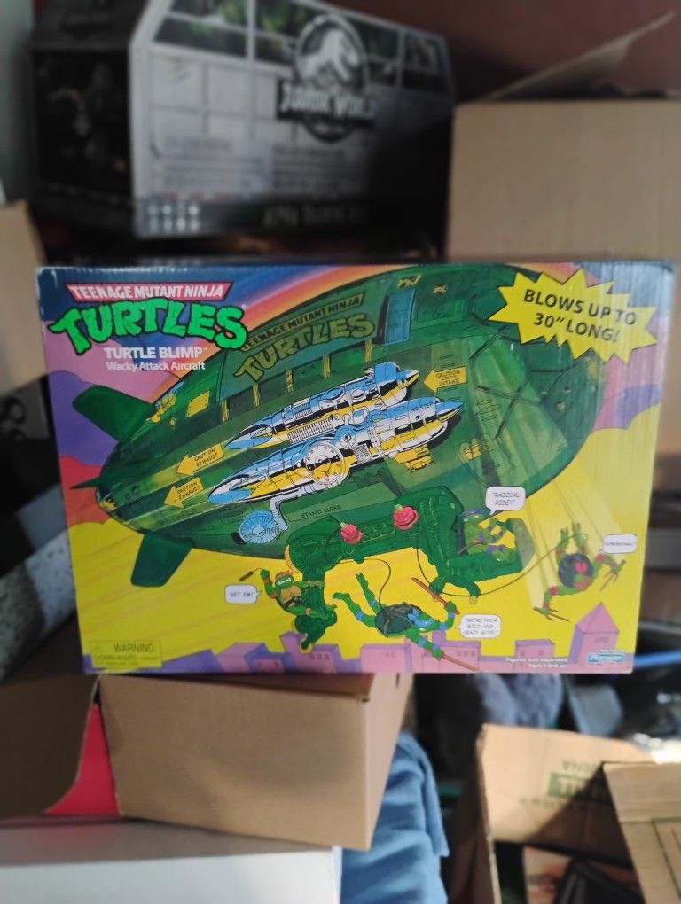 TMNT Turtle Blimp New