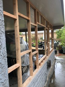 Patio covers brand new custom built