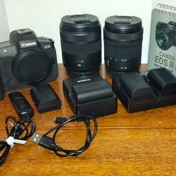 Canon R Mirrorless Camera with Lenses 