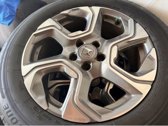 Honda CRV OEM Rims/ Bridgestone NEW TIRES
